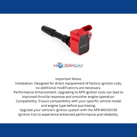 APR MS100192 Ignition Coils (Red) for Audi RS _ Volkswagen Golf